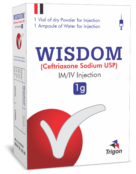 Wisdom1.0gm Dry Powder Injection