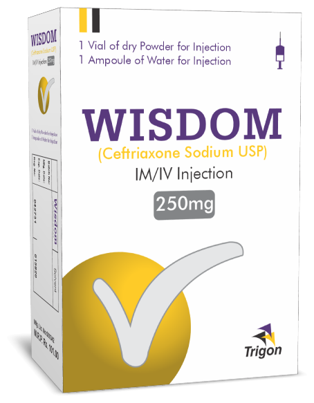 Wisdom250mg DryPowder Injection